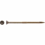 BIG TIMBER #9 x 3-1/8 In. Yellow Zinc Wood Screw, 1800PK YTX9318